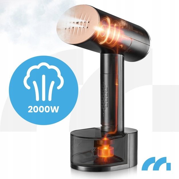 MalTec garinis drabužių lygintuvas HDS8000W su kelioniniu dėklu 4