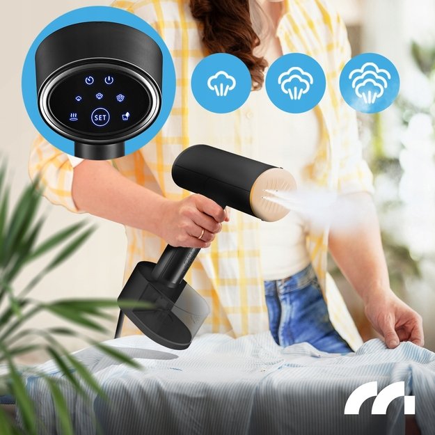 MalTec garinis drabužių lygintuvas HDS8000W su kelioniniu dėklu 7