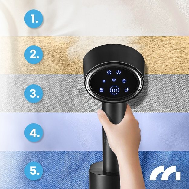 MalTec garinis drabužių lygintuvas HDS8000W su kelioniniu dėklu 11