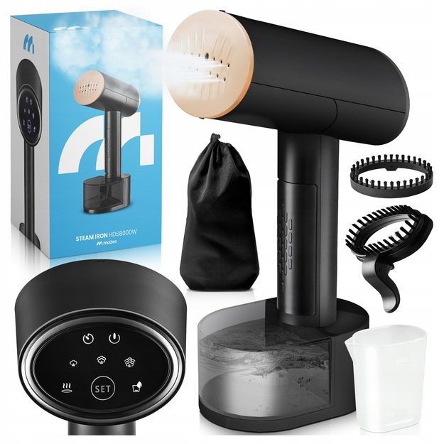 MalTec garinis drabužių lygintuvas HDS8000W su kelioniniu dėklu