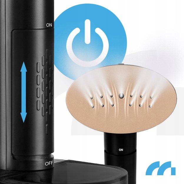 MalTec garinis drabužių lygintuvas HDS8000W su kelioniniu dėklu 13