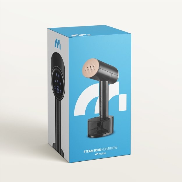 MalTec garinis drabužių lygintuvas HDS8000W su kelioniniu dėklu 14