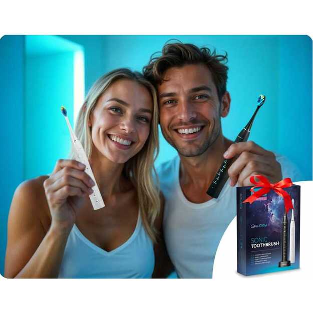 Berdsen Galaxy Duo sonic dantų šepetėlių rinkinys iš 2 vnt 13