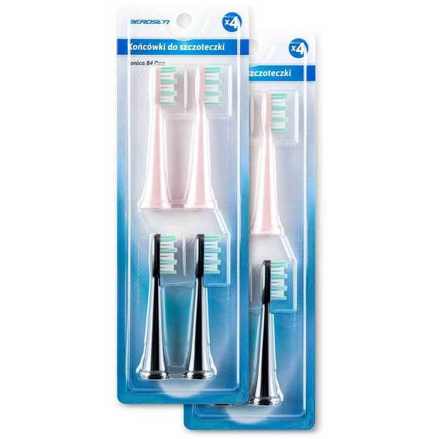 Berdsen DUO Sonic dantų šepetėlio galvutės, 8 vnt.