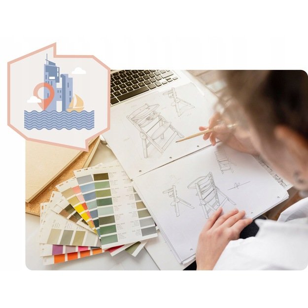 Nukido Medinė sulankstoma maitinimo kėdutė su reguliuojamais dirželiais 9