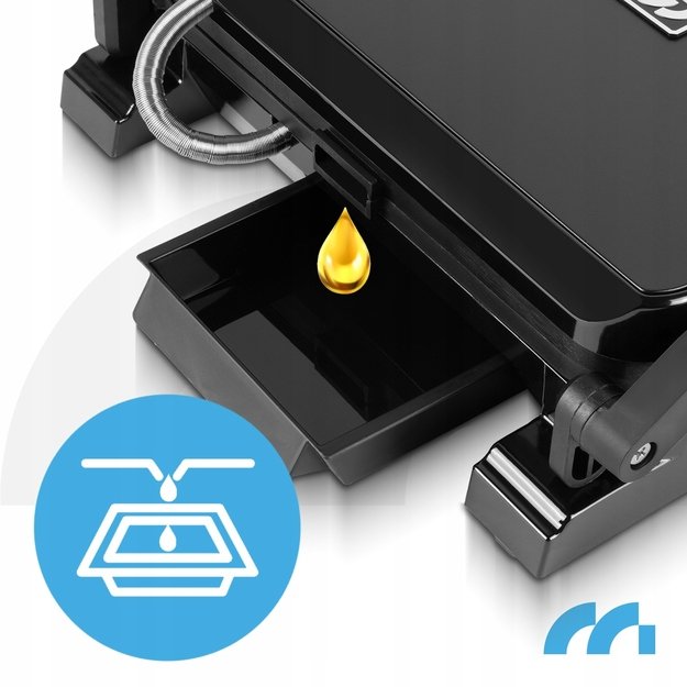 Sumuštinių kepimo grilis, elektrinis sulankstomas skrudintuvas, galingas, 2200 W 9