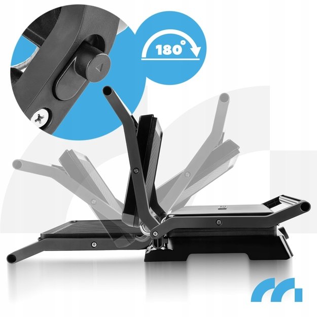 Sumuštinių kepimo grilis, elektrinis sulankstomas skrudintuvas, galingas, 2200 W 11