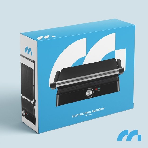 Sumuštinių kepimo grilis, elektrinis sulankstomas skrudintuvas, galingas, 2200 W 12