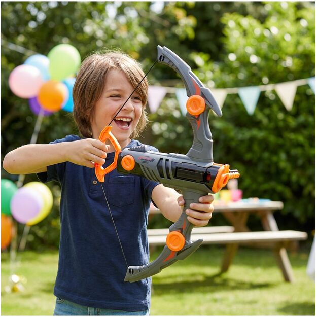 Vaikiškas lankas arbaletas su putplasčio strėlėmis, „Warrior Archer“, 12 dalių 1