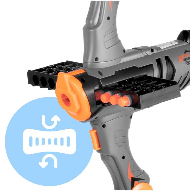 Vaikiškas lankas arbaletas su putplasčio strėlėmis, „Warrior Archer“, 12 dalių 8