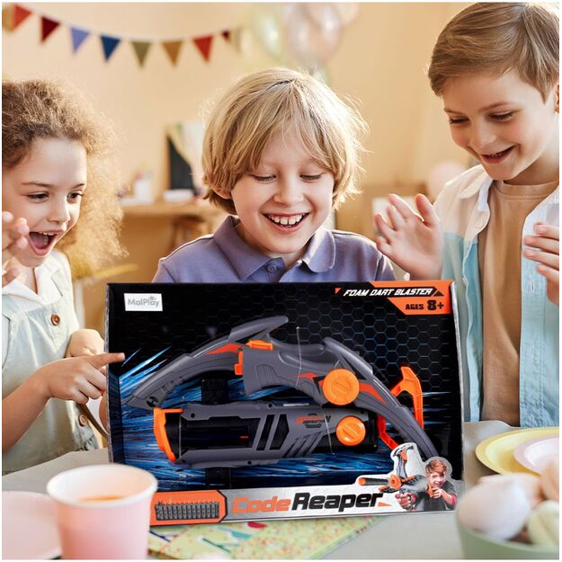 Vaikiškas lankas arbaletas su putplasčio strėlėmis, „Warrior Archer“, 12 dalių 14