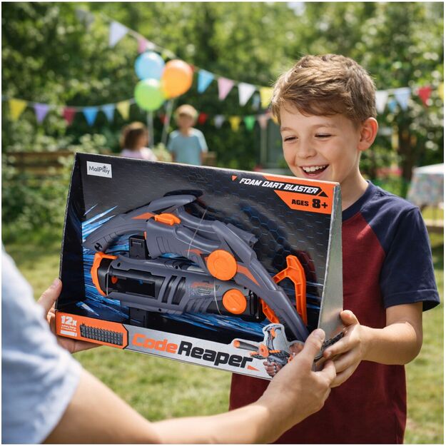 Vaikiškas lankas arbaletas su putplasčio strėlėmis, „Warrior Archer“, 12 dalių 13