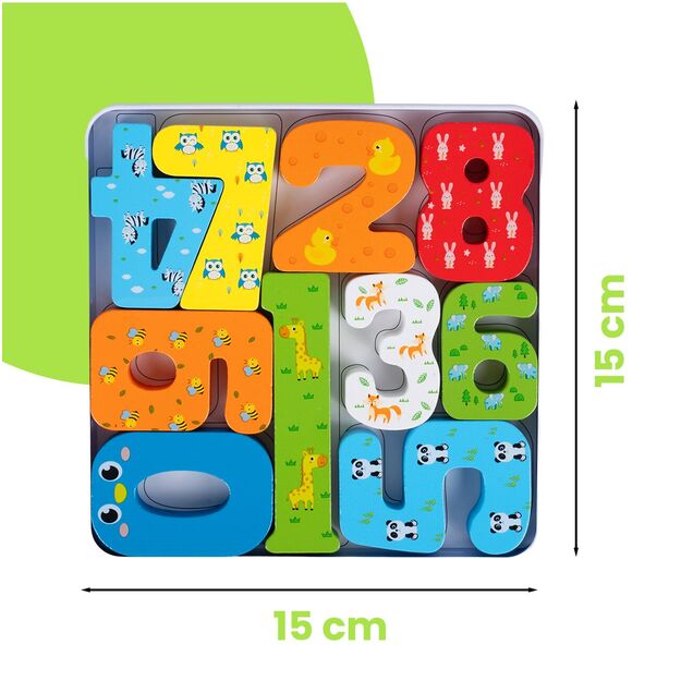 Medinė skaičių dėlionė 1