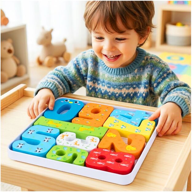 Medinė skaičių dėlionė 2