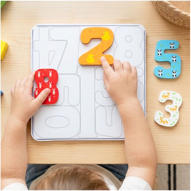 Medinė skaičių dėlionė 4