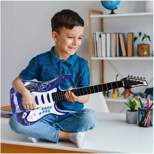 Vaikiška gitara su stiprintuvu ir mikrofonu 2