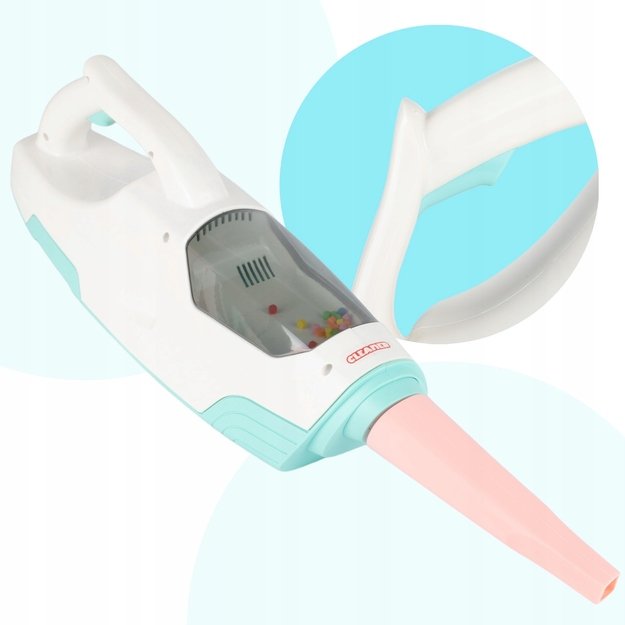 Vaikiškas interaktyvus belaidis vertikalus ir rankinis dulkių siurblys, 2in1 5