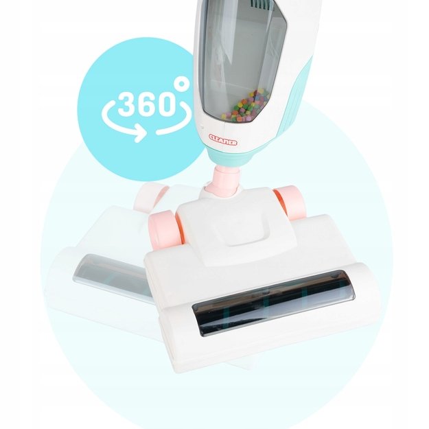 Vaikiškas interaktyvus belaidis vertikalus ir rankinis dulkių siurblys, 2in1 8