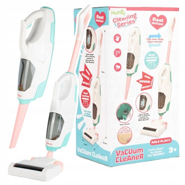 Vaikiškas interaktyvus belaidis vertikalus ir rankinis dulkių siurblys, 2in1 11