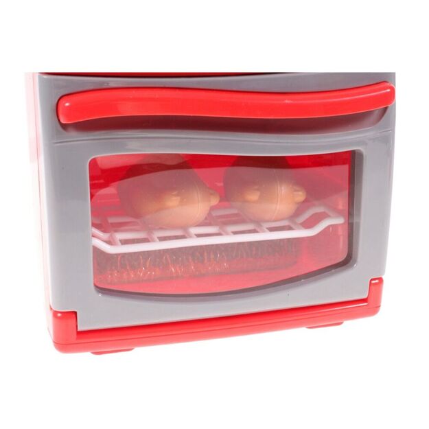 Žaislinė viryklė su orkaite ir priedais 3