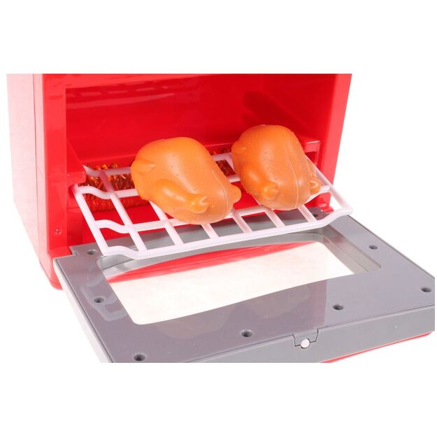 Žaislinė viryklė su orkaite ir priedais 5