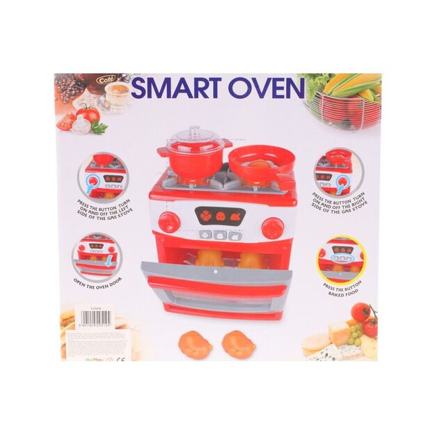 Žaislinė viryklė su orkaite ir priedais 7