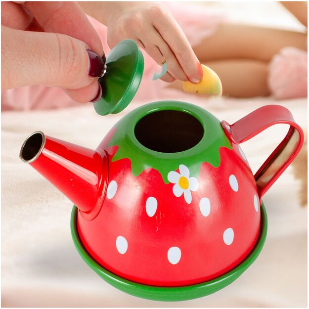  Žaislinis arbatos rinkinys su sausainiais, metalinis,16 vnt 6