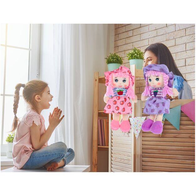 Minkštas žaislas Skudurinė lėlė Marysia, 25 cm 5