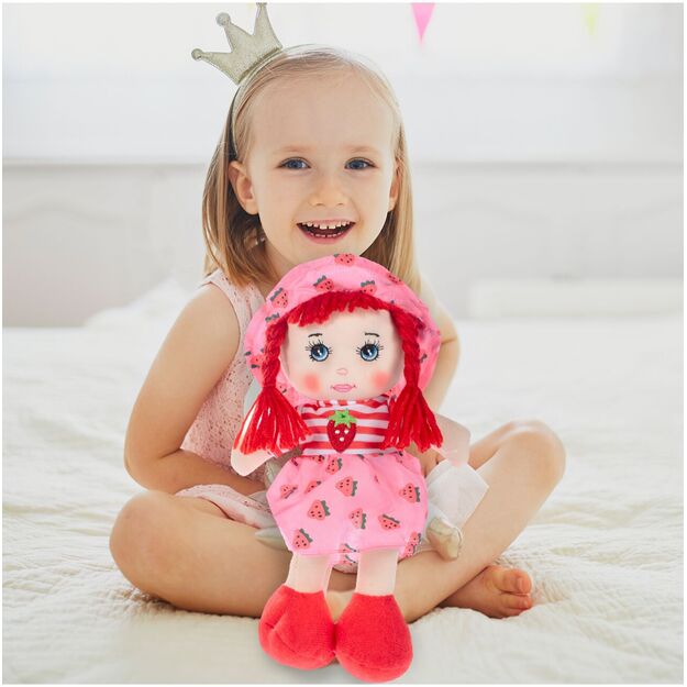 Minkštas žaislas Skudurinė lėlė Marysia, 25 cm 6