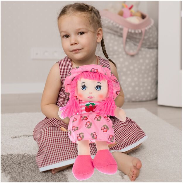 Minkštas žaislas Skudurinė lėlė Marysia, 25 cm 9