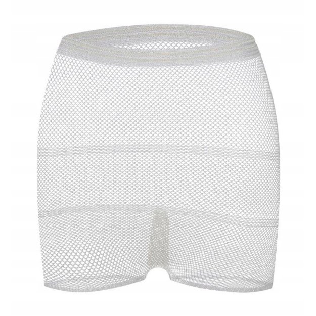 Akuku daugkartinės tinklinės kelnaitės po gimdymo, dydis - XXL, 2 vnt. А0233
