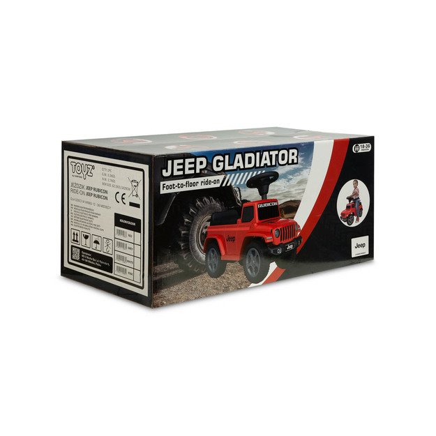  Paspiriama mašinėlė Toyz Jeep Rubicon Grey