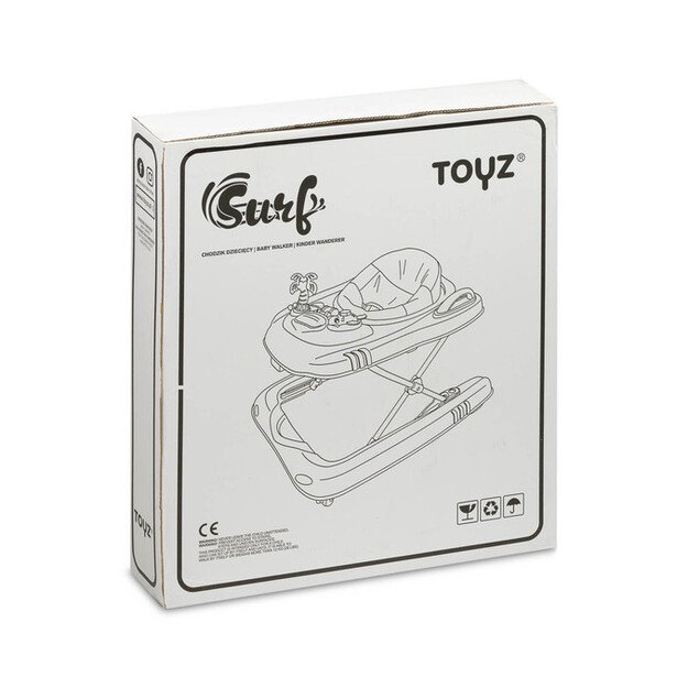 Vaikštynė-stumdukas 2in1 Toyz Surf Blossom 17