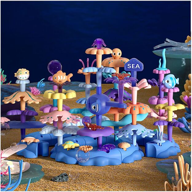 Konstruktorius Jūriniai koralai, 76 vnt. 3