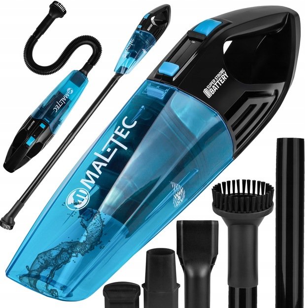 Belaidis rankinis automobilinis dulkių siurblys Maltec 