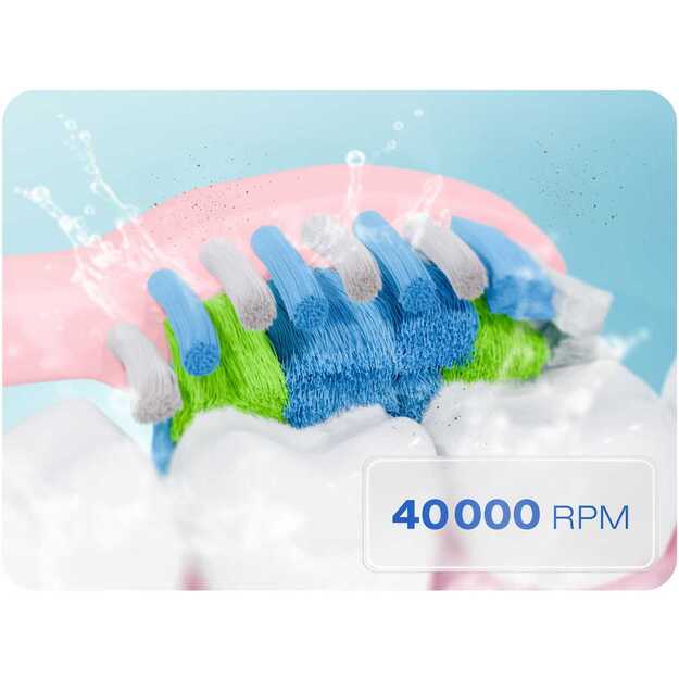 Berdsen Galaxy Duo sonic dantų šepetėlių rinkinys iš 2 vnt 16