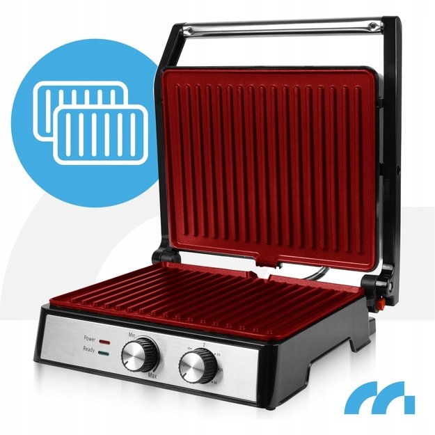 Sumuštinių kepimo grilis, elektrinis sulankstomas skrudintuvas, galingas, 2500 W 5