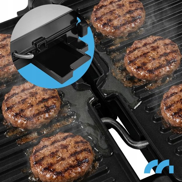 Sumuštinių kepimo grilis, elektrinis sulankstomas skrudintuvas, galingas, 2500 W 11