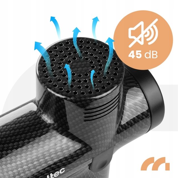 Masažo pistoletas kūnui, nugarai, pėdoms, masažo pistoleto dėklas su 10 antgalių, MalTec 11