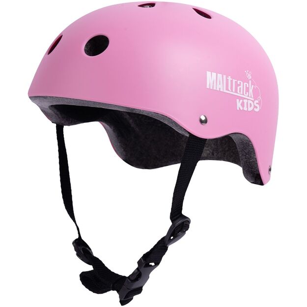 Vaikiškas dviratininko šalmas, reguliuojamas, 48–54 cm, rožinis  11