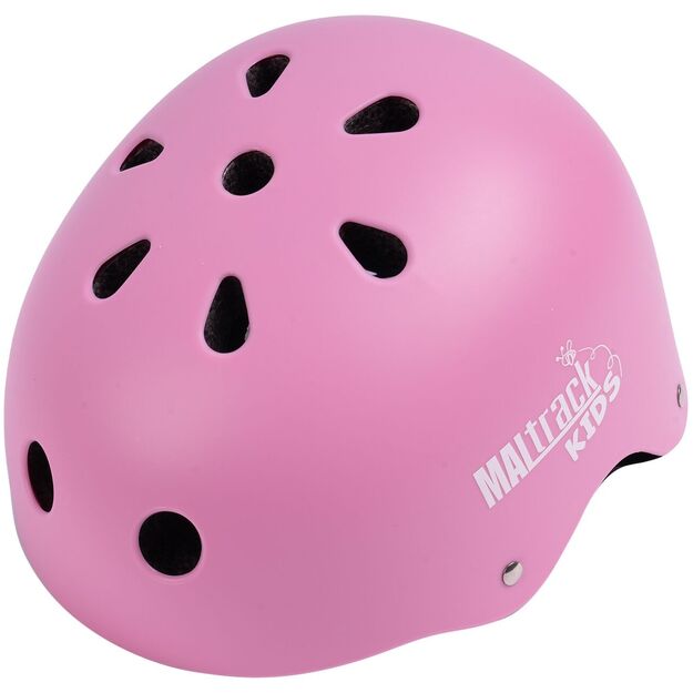 Vaikiškas dviratininko šalmas, reguliuojamas, 48–54 cm, rožinis  14