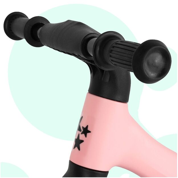 Balansinis dviratis vaikams nuo 2 metų, 12 colių, PU ratai, lengvi, 3,4 kg, „Nylu Pink“ 7