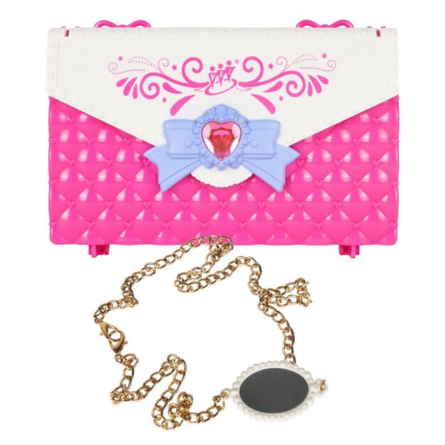 Vaikiškas makiažo ir nagų dailės rinkinys kosmetikos krepšelyje 7