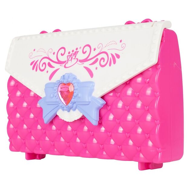 Vaikiškas makiažo ir nagų dailės rinkinys kosmetikos krepšelyje 11