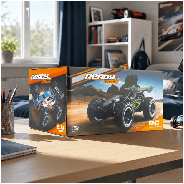 Nuotoliniu būdu valdymas automobilis „Monster“ 1:18 USB