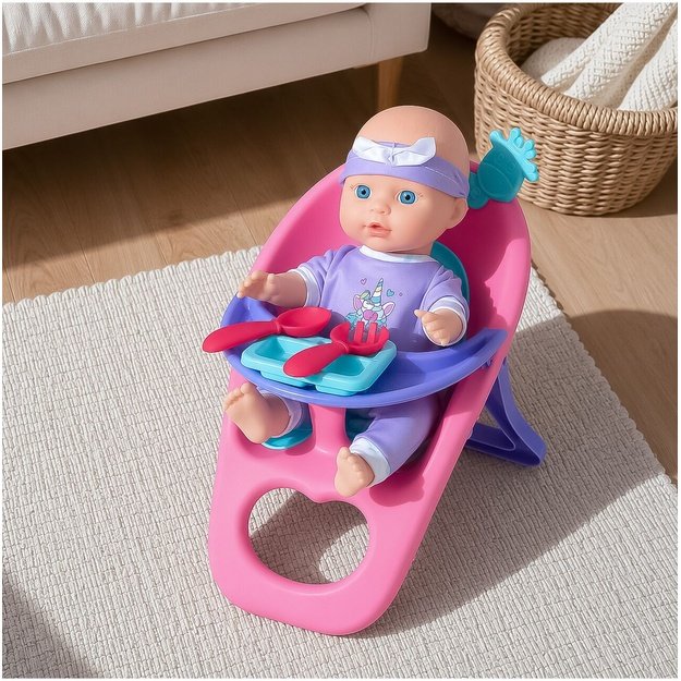 Lėlė „Baby Sweet Love“ su kėdute ir aksesuarais
