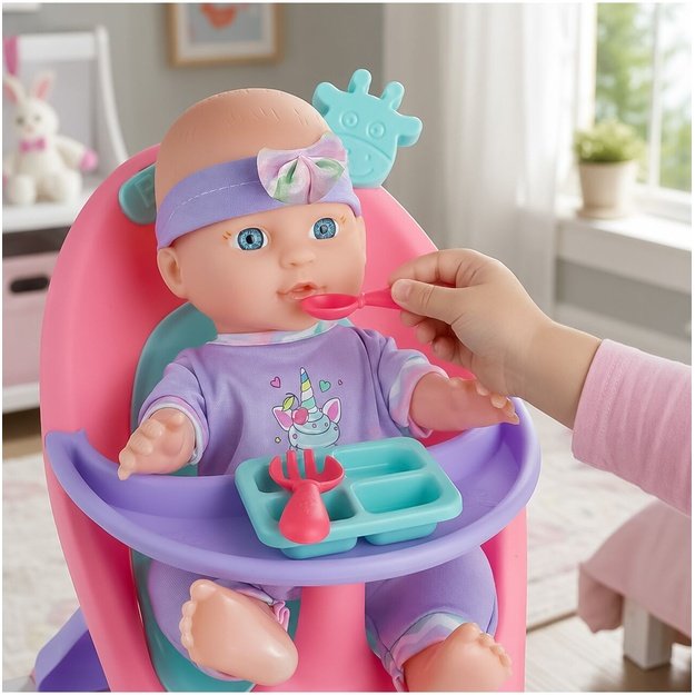 Lėlė „Baby Sweet Love“ su kėdute ir aksesuarais