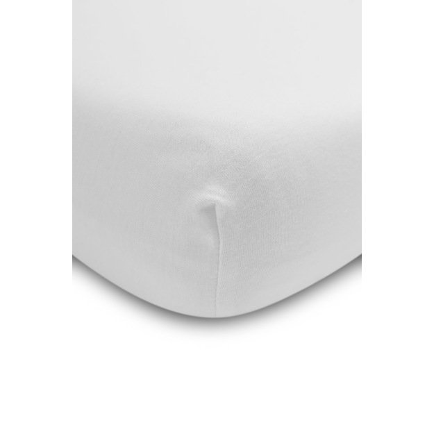 Paklodė Sensillo Jersey Deluxe 160x80  balta 
