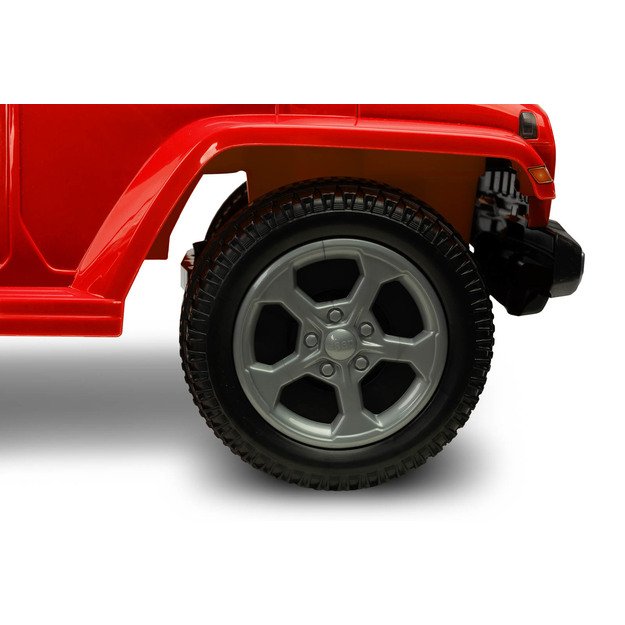  Paspiriama mašinėlė Toyz Jeep Rubicon raudona