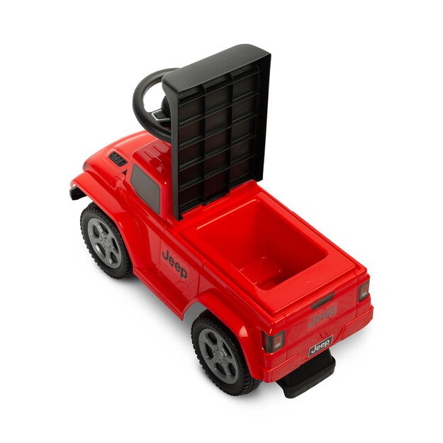  Paspiriama mašinėlė Toyz Jeep Rubicon raudona